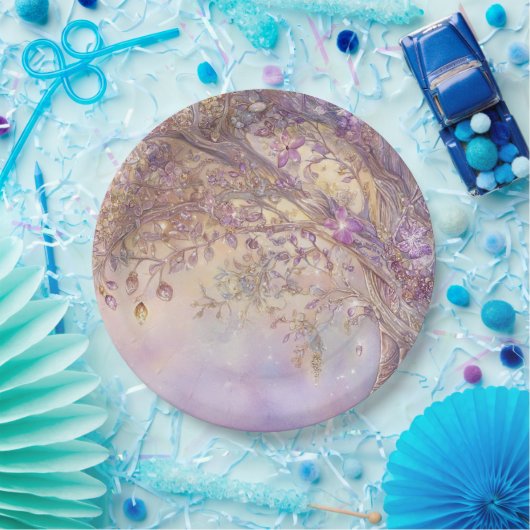 Luminous Forest Napkins Pappteller (Party)