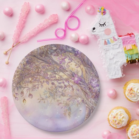 Luminous Forest Napkins Pappteller (Party)