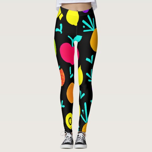 Luminous Fruit Fiesta Leggings (Vorderseite)