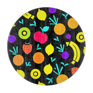 Luminous Fruit Fiesta Schneidebrett