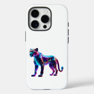 Luminous Glass Cheetah - Einzigartige Luxus-Zuhaus iPhone 16 Pro Hülle