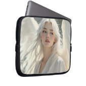 Luminous Guardian - Engel der Silberdämmerung Laptopschutzhülle (Vorne Rechts)