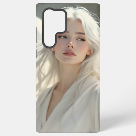 Luminous Guardian - Engel der Silberdämmerung Samsung Galaxy Hülle (Rückseite)