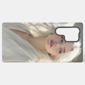 Luminous Guardian - Engel der Silberdämmerung Samsung Galaxy Hülle (Rückseite (Horizontal))