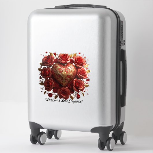 "Luminous Heart Symphony" Aufkleber (Koffer)