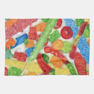 Luminous Lollies Geschirrtuch