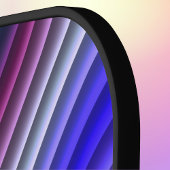 Luminous Magenta Blue Lila Monogram Wirbel Pickleball Schläger