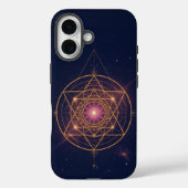Luminous Mandala of Golden Harmony Case-Mate iPhone Hülle (Rückseite)