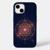 Luminous Mandala of Golden Harmony Case-Mate iPhone Hülle (Rückseite)