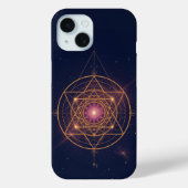 Luminous Mandala of Golden Harmony Case-Mate iPhone Hülle (Rückseite)