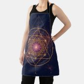 Luminous Mandala of Golden Harmony Schürze (InSitu)