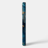 Luminous Midnight Stone Phone Case (Rückseite / Links)