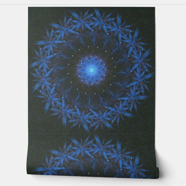 Luminous Nexus – A Radiant Abstract Energy Tapete (Abrollen)