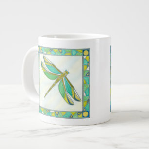Luminous Pastel Dragonfly von Vanna Lam Jumbo-Tasse