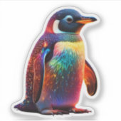 Luminous Penguin Charm Aufkleber (Vorderseite)