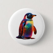 Luminous Penguin Charm Button (Vorderseite)