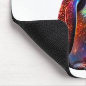 Luminous Penguin Charm Mousepad (Ecke)