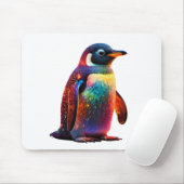 Luminous Penguin Charm Mousepad (Mit Mouse)