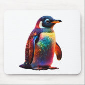 Luminous Penguin Charm Mousepad (Vorne)
