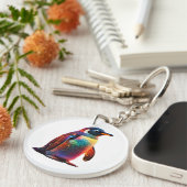 Luminous Penguin Charm Schlüsselanhänger (Vorderseite rechts)