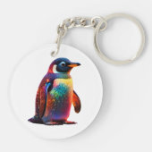 Luminous Penguin Charm Schlüsselanhänger (Rückseite)