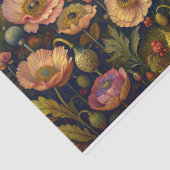 Luminous Poppies Bloom Decoupage Seidenpapier (Ausschnitt)