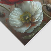 Luminous Poppies Decoupage Seidenpapier (Ausschnitt)