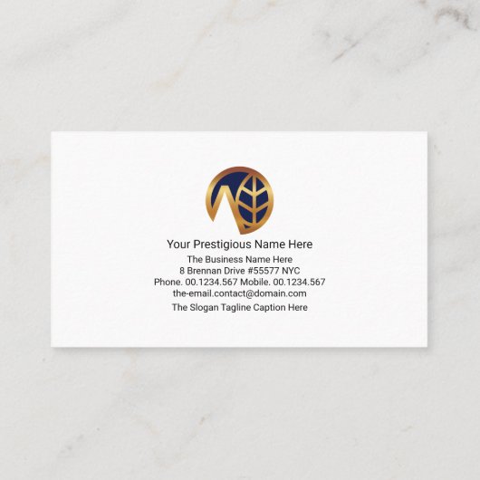 Luminous Red Maple Leaf Landschaft Visitenkarte (Rückseite)