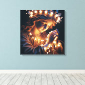 Luminous Rosary 5 Leinwanddruck (Insitu (Holzboden))