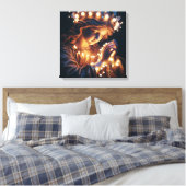 Luminous Rosary 5 Leinwanddruck (Insitu (Schlafzimmer))