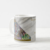 Luminous Rosary Mysteries #1: Baptism of Jesus Kaffeetasse (Vorderseite Links)