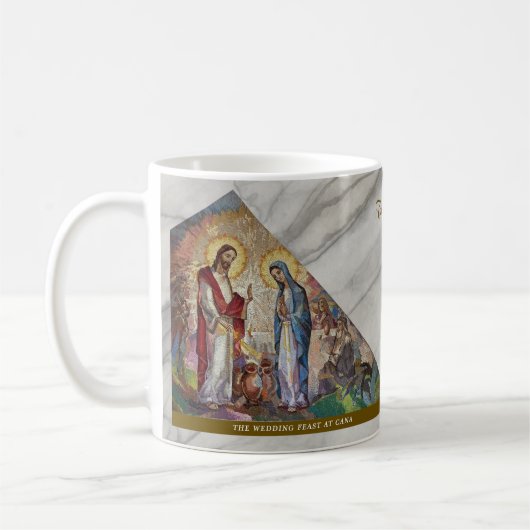 Luminous Rosary Mysteries Item #2: Wedding at Cana Kaffeetasse (Links)