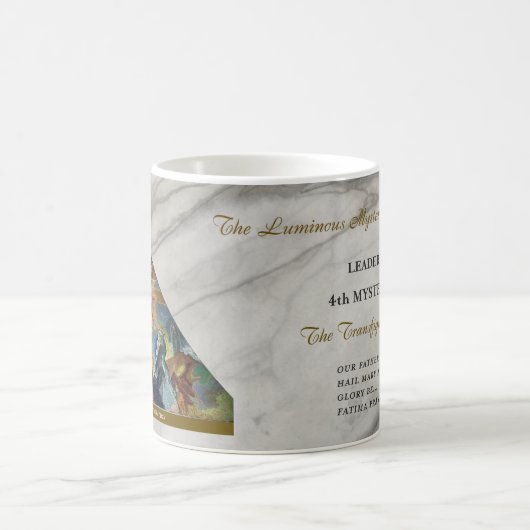 Luminous Rosary Mysteries Item #4: Transfiguration Kaffeetasse (Mittel)