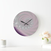 Luminous Sequence Art Wall Clock Große Wanduhr (Zuhause)