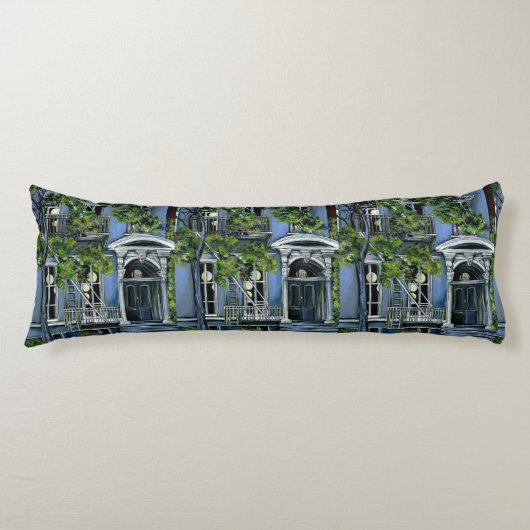 Luminous Shere from Within, New York City Seitenschläferkissen (Vorderseite)