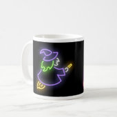 Luminous signboboard with sorceress kaffeetasse (Vorderseite Links)