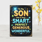 Luminous Sons Lob Karte (Gelbe Blume)