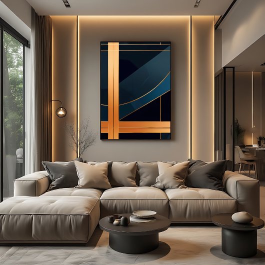 Luminous Structure Leinwanddruck