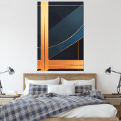 Luminous Structure Leinwanddruck (Insitu (Schlafzimmer))