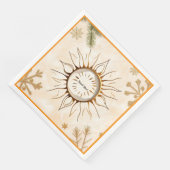 "Luminous Sun Glory" Serviette (Ecke)