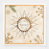 "Luminous Sun Glory" Serviette (Vorderseite)