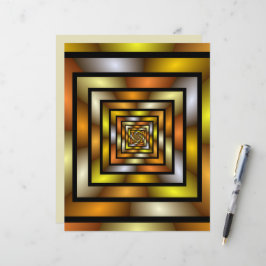 Luminous Tunnel Colorful Trippy Fraktal Graphic
