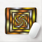 Luminous Tunnel Colorful Trippy Fraktal Graphic Mousepad (Mit Mouse)