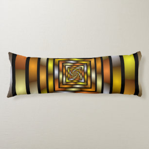 Luminous Tunnel Colorful Trippy Fraktal Graphic Seitenschläferkissen