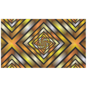 Luminous Tunnel Colorful Trippy Fraktal Graphic Tischdecke