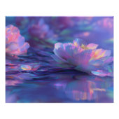 Luminous Water Lilies Poster (Vorderseite)