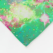 Luminous Zen Lotus Fleecedecke (Ecke)