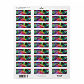 Luminy 4 Abstrakte Fraktal Geek Art (Vorne)