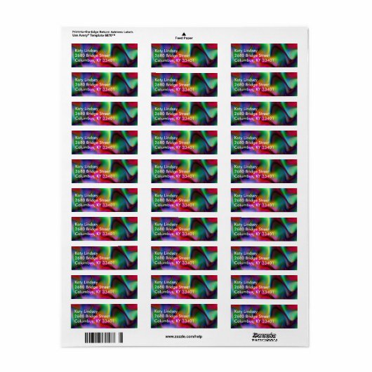 Luminy 4 Abstrakte Fraktal Geek Art (Vorne)