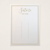 Luminy Gray Ombre Script Haarschnitt Display (Vorderseite)